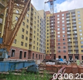 Ход строительства дома 173 (БС-1-БС-6) в ЖК Город -
