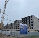 Ход строительства дома 1 в ЖК Меридиан Шушары -