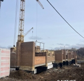 Ход строительства дома 32 в ЖК По ул. Шашина -