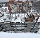 Ход строительства дома 25.4 в ЖК Новый Звездный -