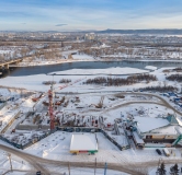 Ход строительства дома 1 в ЖК Небо над Енисеем -