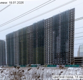 Ход строительства дома 132, корпус 220.1 в ЖК Цветной Город -