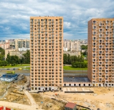 Ход строительства дома 68 в ЖК Живи! в Рыбацком -