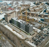 Ход строительства дома 2 в ЖК Базилик -