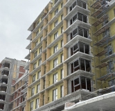 Ход строительства дома 9 в ЖК Мой Ритм -