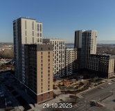 Ход строительства дома 109, корпус 1 (ГП-73) в ЖК Беринг -