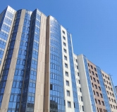 Ход строительства дома Литер 1 в ЖК Песчаный -