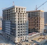 Ход строительства дома Художественный (ГП-17) в Микрорайон Домашний -