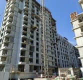 Ход строительства дома 2 в ЖК River Park -