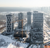 Ход строительства дома корпус 5 в ЖК Исеть Парк -