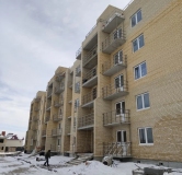 Ход строительства дома № 1/4 в ЖК Кубанская усадьба -