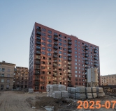 Ход строительства дома 11, корпус 5 в ЖК Кантемировская 11 -