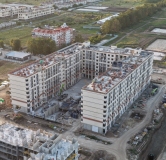 Ход строительства дома Литер 1 в ЖК Форма -