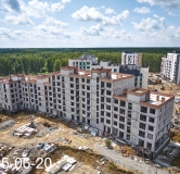 Ход строительства дома А1.1-1 в ЖК Новиль -