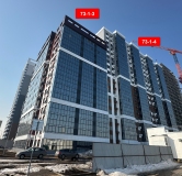Ход строительства дома 73-1-4 в ЖК Компас -