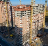 Ход строительства дома Литер 8 в ЖК Вересаево -