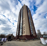 Ход строительства дома 1 в ЖК Черемушки на Приморской -
