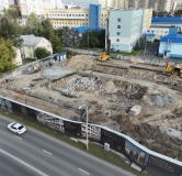 Ход строительства дома 1 в ЖК Дом на Ленинградской -