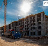 Ход строительства дома 10 в ЖК Ежевика -