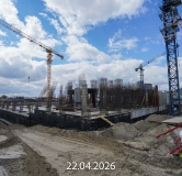 Ход строительства дома 25, ГП-72.107 в ЖК Мириады -