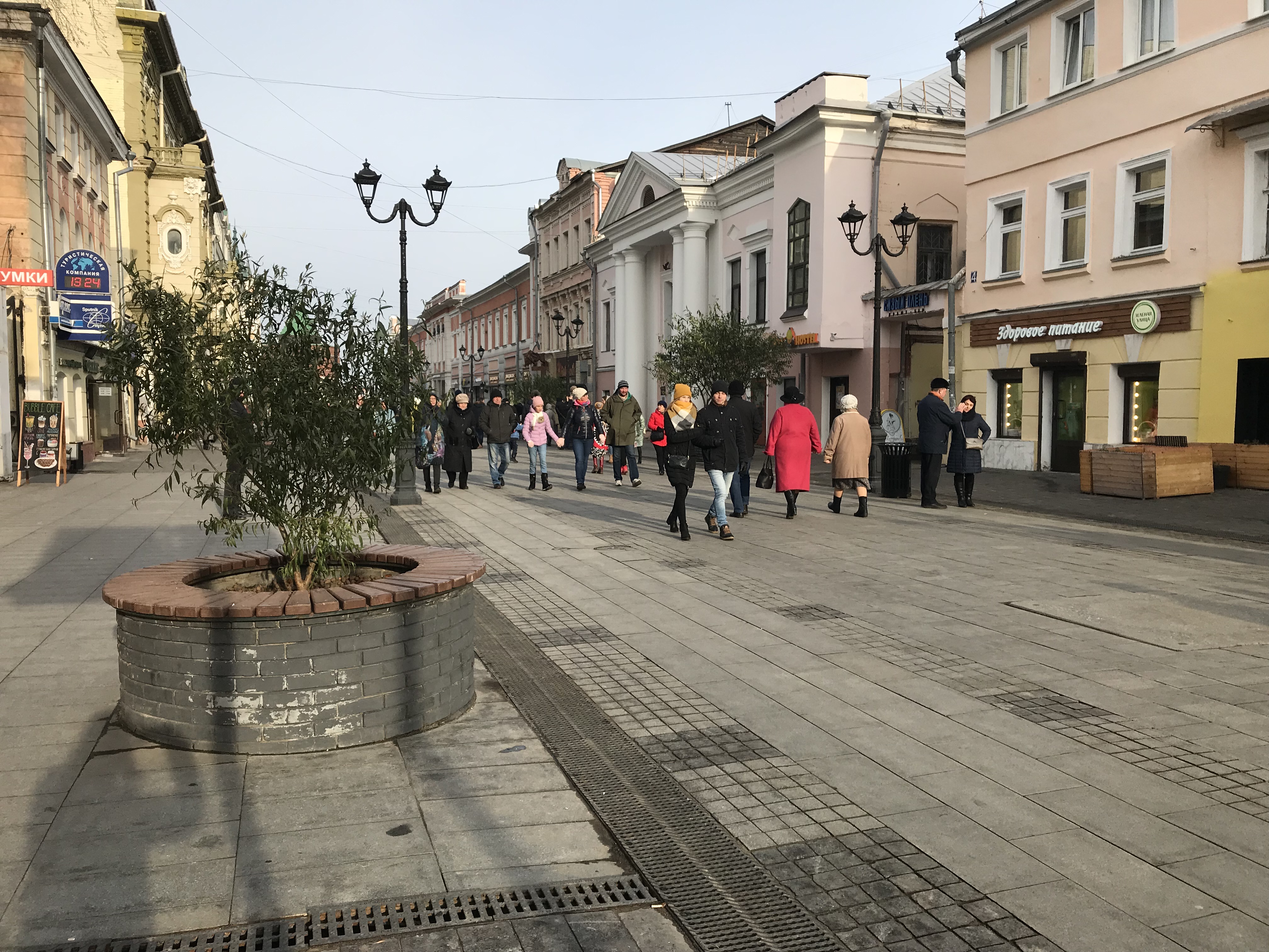 Благоустройство улицы большая Покровская Нижний Новгород