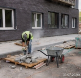 Ход строительства дома 38 в ЖК Утро -