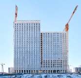 Ход строительства дома 1 в ЖК Толк Академический -