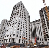 Ход строительства дома 158 в ЖК Лесная Симфония -