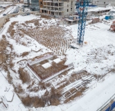 Ход строительства дома 2, корпус 4, 2 этап в ЖК Чижи -