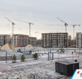 Ход строительства дома 1, секции 1, 2, 3, 4, 5 в ЖК Parkolovo -