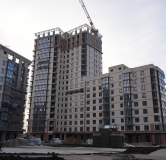 Ход строительства дома Литер 1, уч. 894 в ЖК Парк Победы 2 -