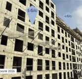 Ход строительства дома секция 4 в ЖК Вектор премиум-квартал -