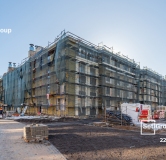 Ход строительства дома 12, корпус 3.2 в ЖК Дворцовый Фасад -