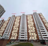 Ход строительства дома № 1 в ЖК Развитие -