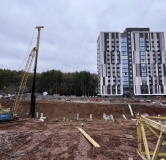 Ход строительства дома 4 в ЖК Калинка Парк -