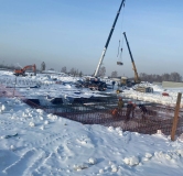 Ход строительства дома 5.7 в ЖК ЭКО-квартал на Кедровой -