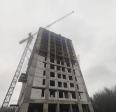 Ход строительства дома 25 в ЖК Один -