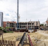 Ход строительства дома 2 в ЖК Scala City -