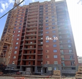 Ход строительства дома № 55 в ЖК Новая Самара -