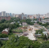 Ход строительства дома 1 в ЖК Страна. Тополёвая -