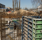 Ход строительства дома 5к, 1 этап в ЖК Мармелад -