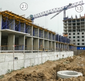 Ход строительства дома Литер 2.1 в ЖК Флора -