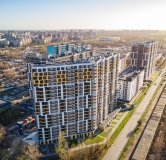 Ход строительства дома 7А.1 в ЖК Охта Хаус -
