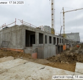 Ход строительства дома 132, корпус 220.1 в ЖК Цветной Город -