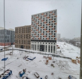 Ход строительства дома 5, секция 3.6, 3.7, 3.8 в ЖК Красное Яблоко -