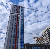 Ход строительства дома 1.1.1 в ЖК Тактика -