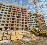 Ход строительства дома 39, секция С6, С5, С4 в ЖК Три Девятых -
