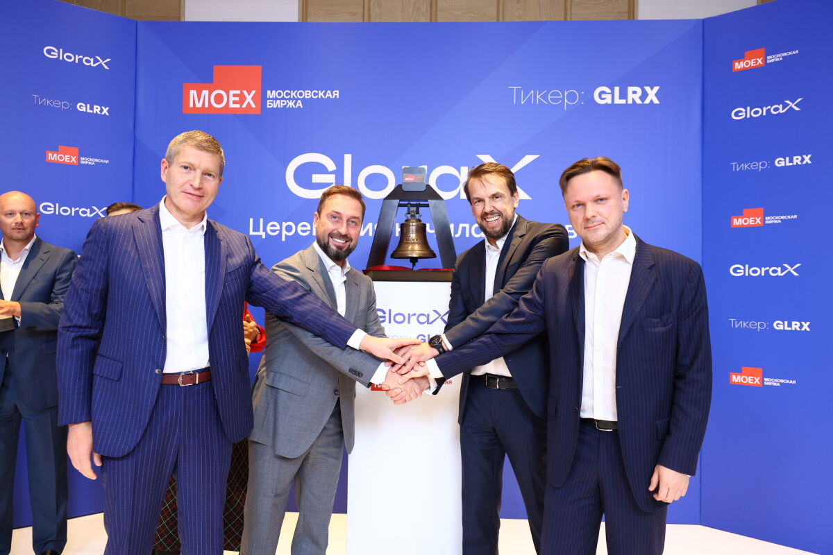 GloraX провел успешное IPO на Московской бирже и привлек 2,1 млрд рублей - фото 1