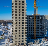 Ход строительства дома № 2 (1714) в ЖК Сибирский -