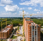 Ход строительства дома 2 в ЖК Бирюзова Парк -